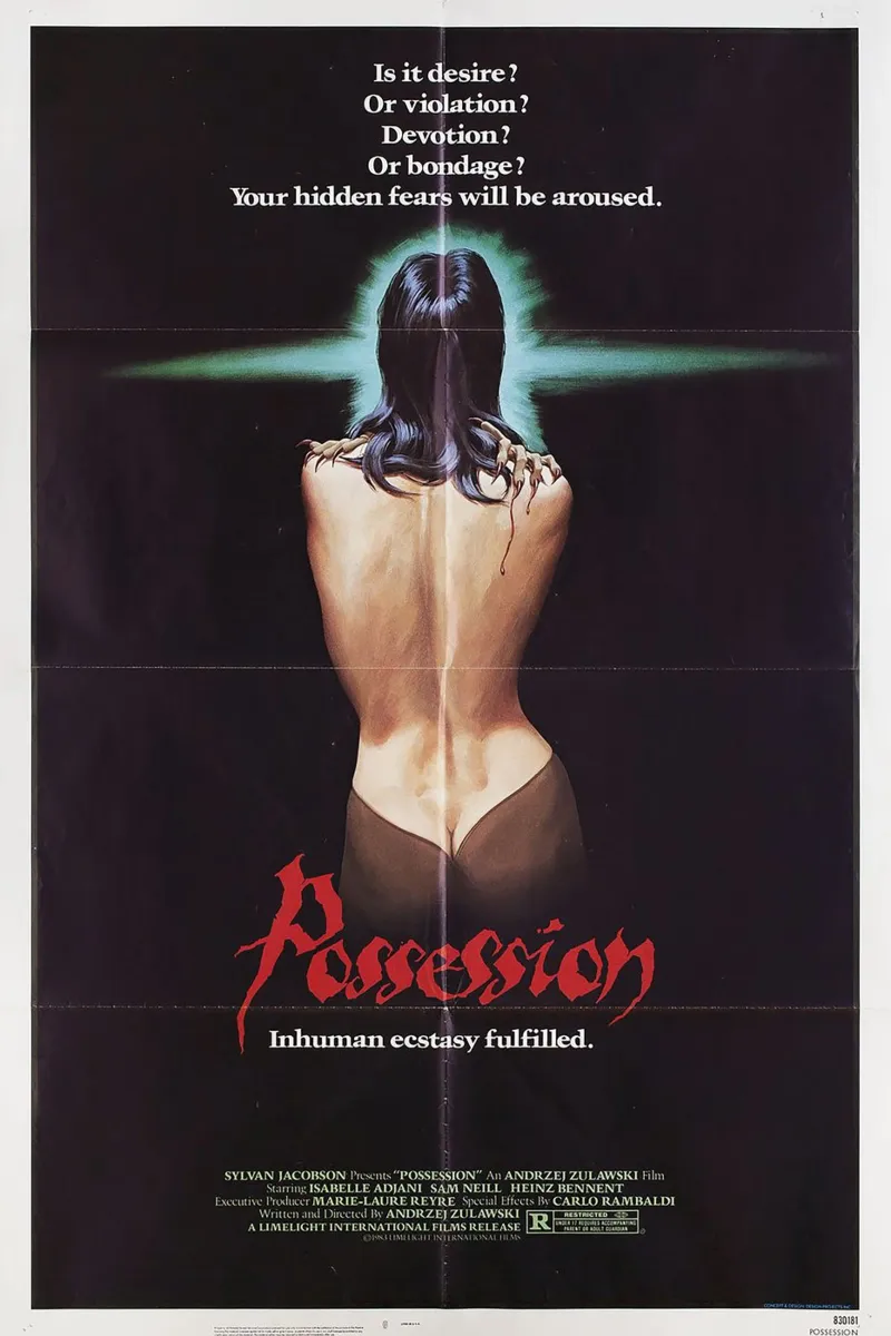 Possession (1981) Movie alu-dibond by Attaboy Dsgn