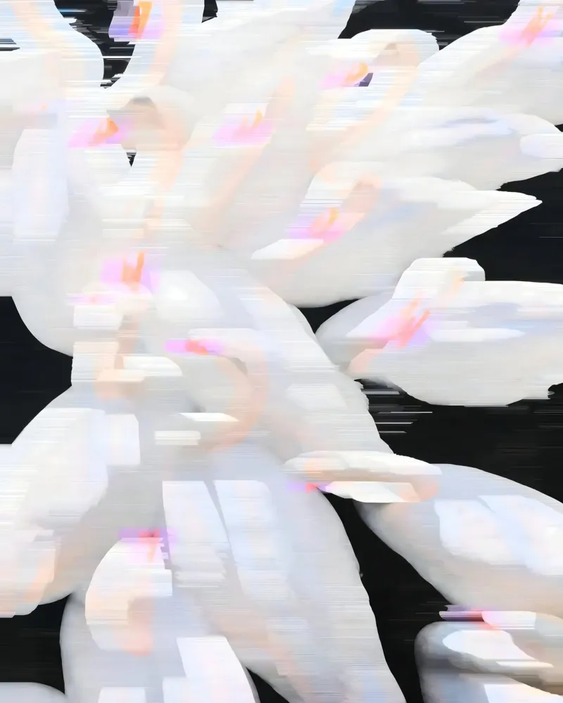 Haze di Duck Pond poster con telaio in plastica da 83oranges