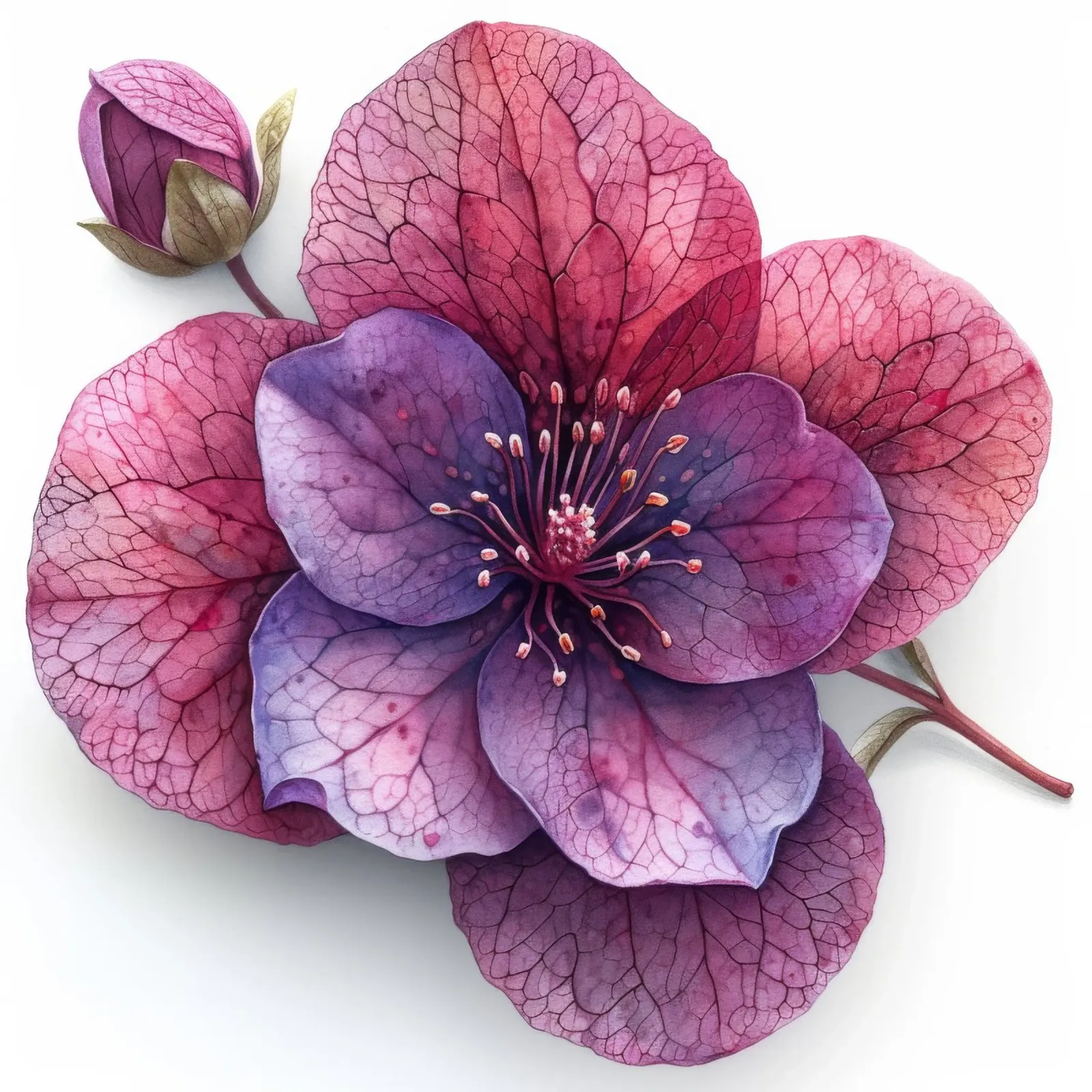 Campane di corallo Fiore 4 poster con telaio in alluminio da Bold Blooms