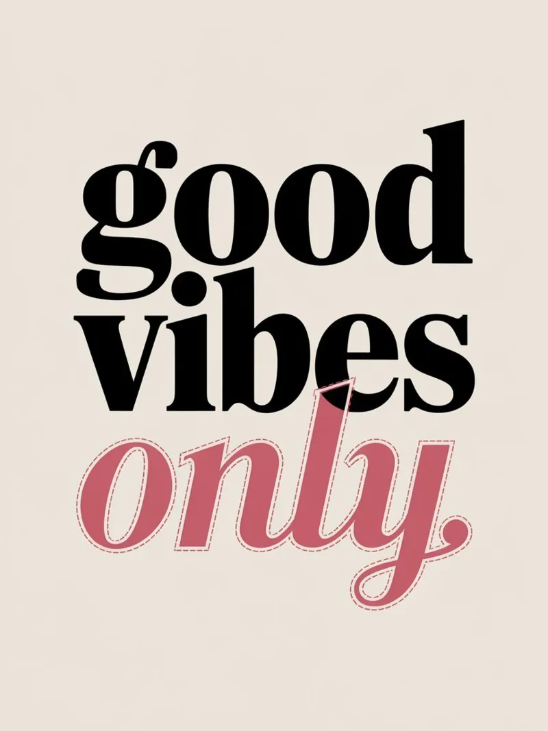 ALLEEN GOEDE VIBRATIES canvas van logic