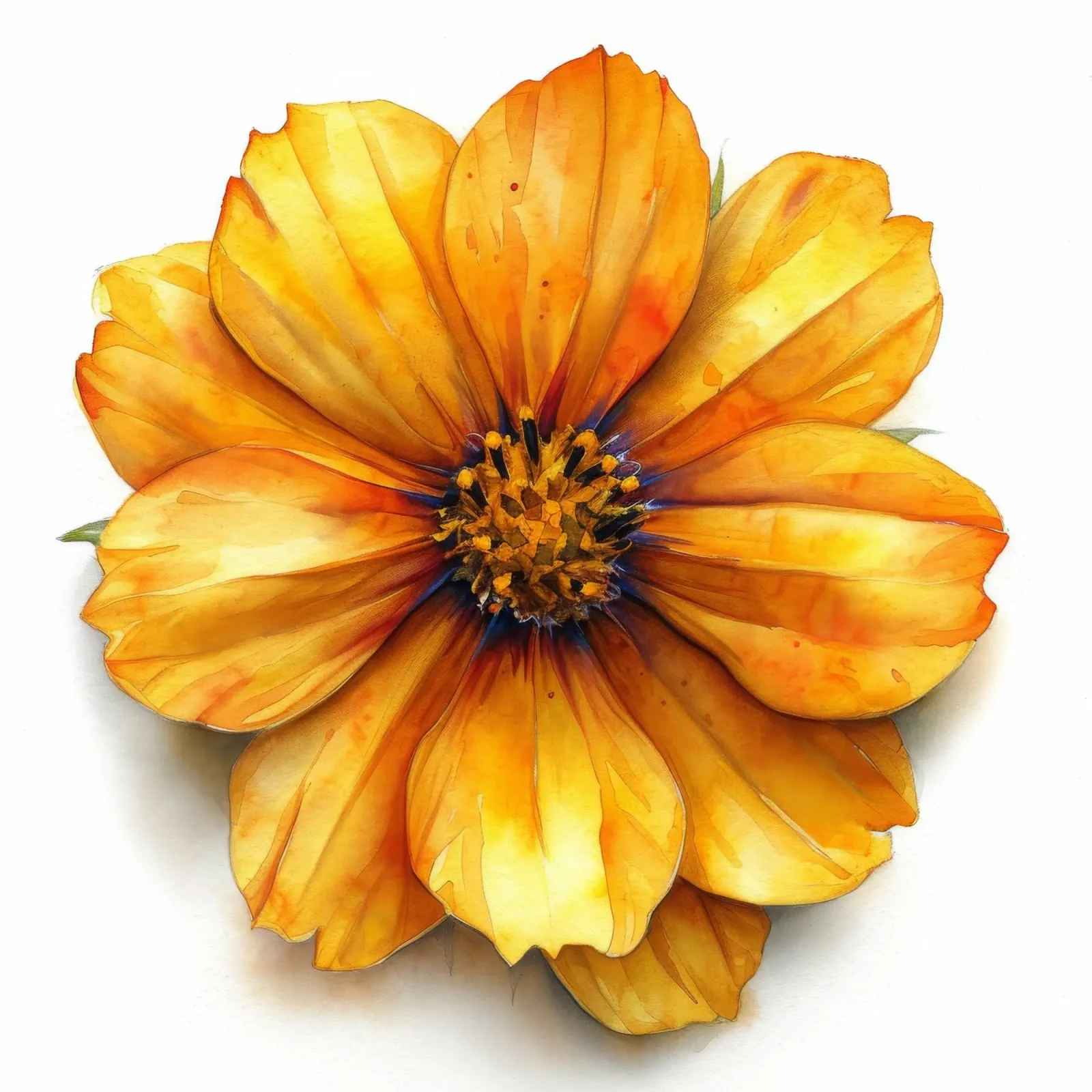 Fiore di coreopsis 2 pellicola backlit da Bold Blooms