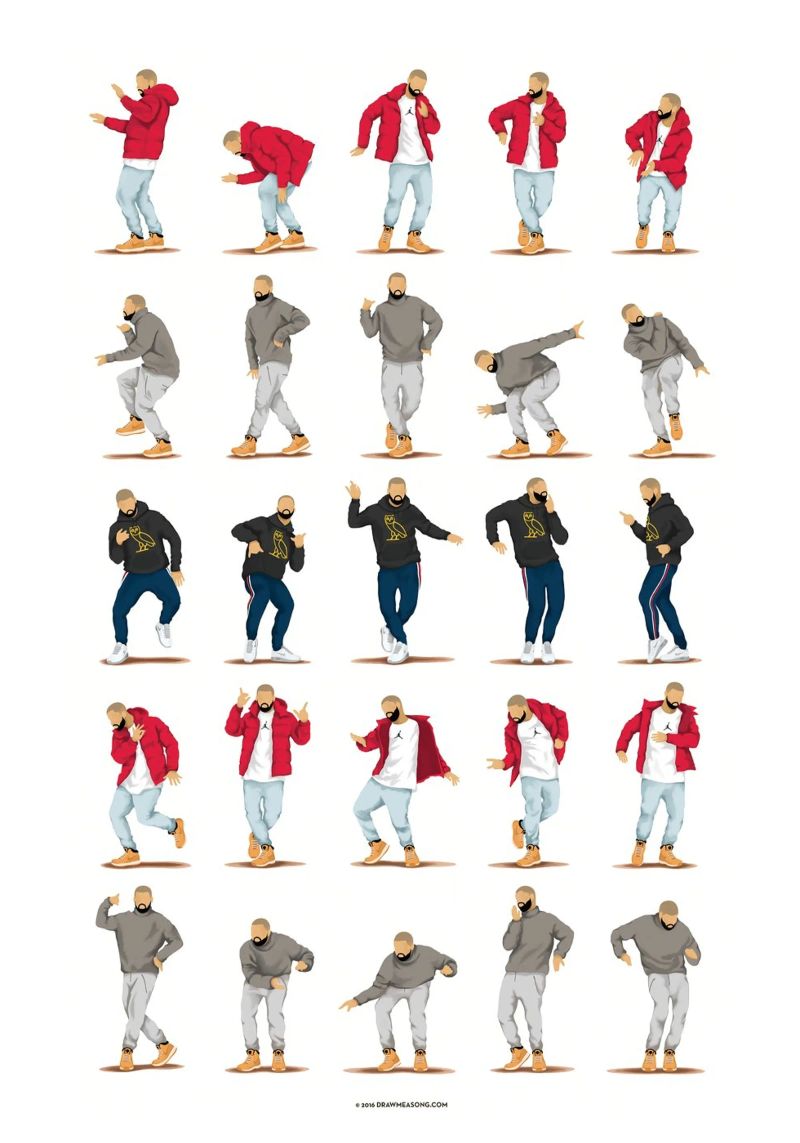 Hotline Bling Poster von Nour Tohme