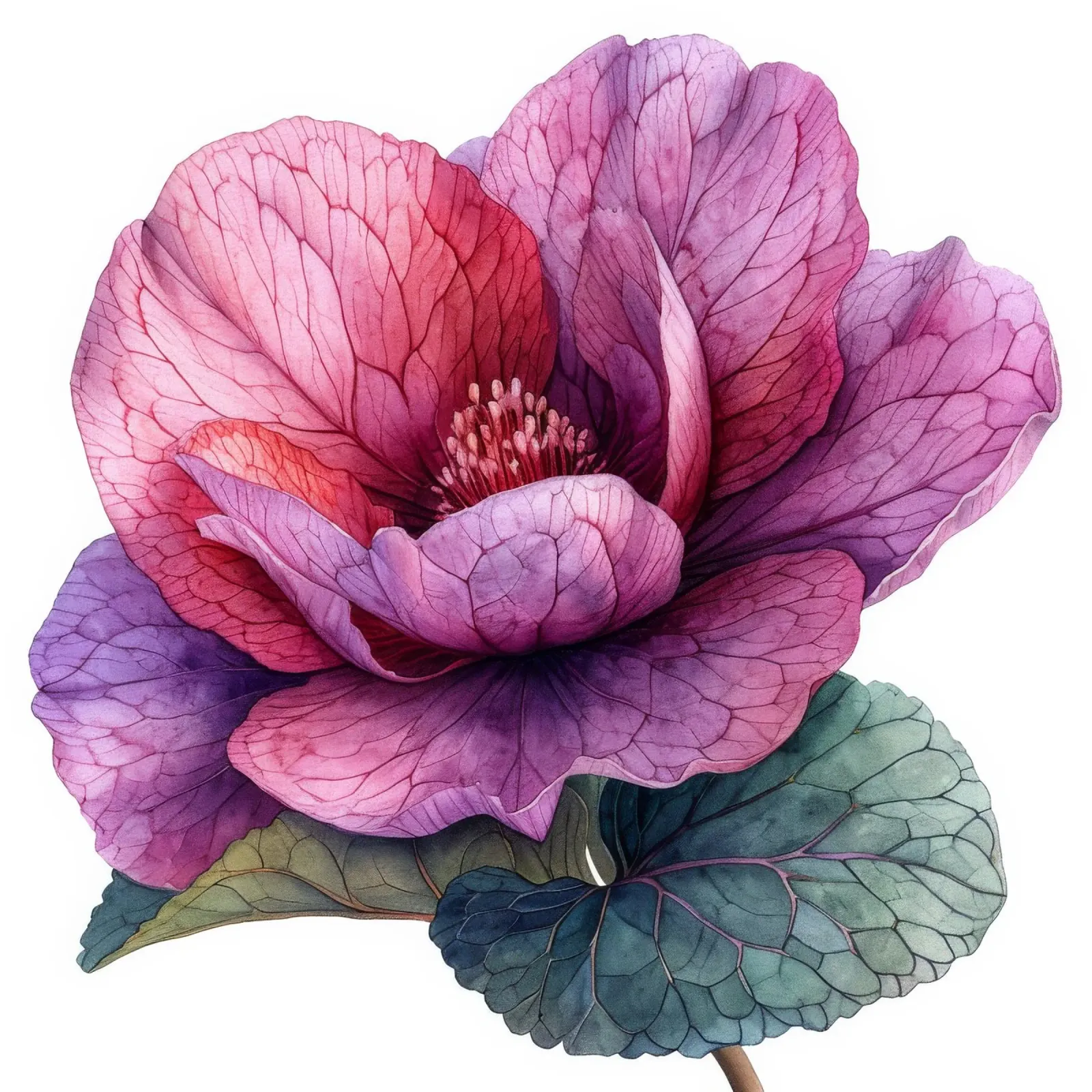 Fiore di ciclamino 1 pannello forex da Bold Blooms