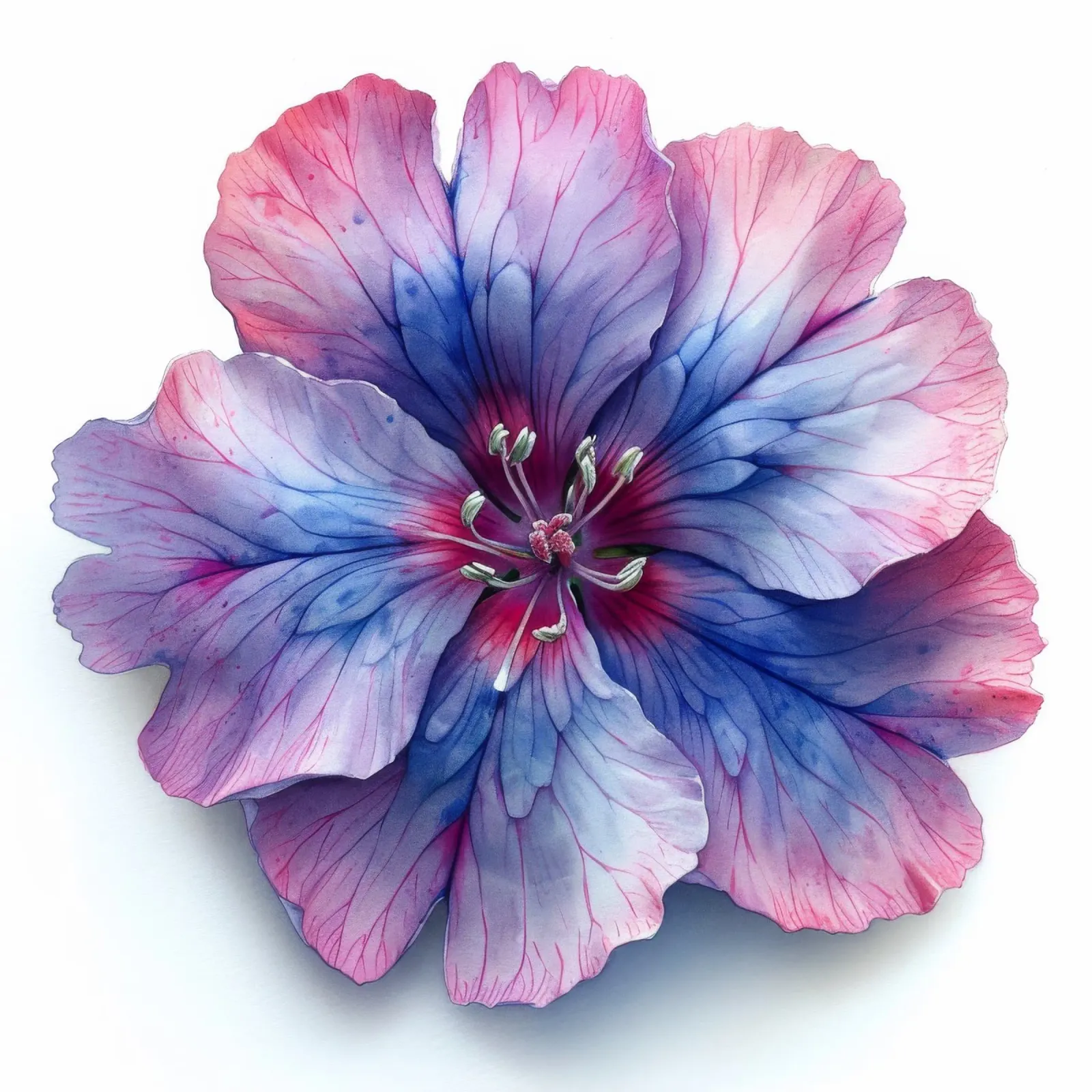 Fiore di dianthus 1 alluminio dibond da Bold Blooms