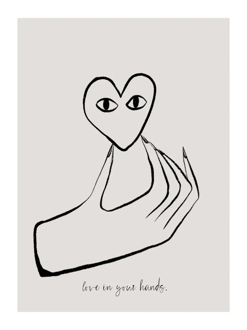 Love In Your Hands poster da treechild