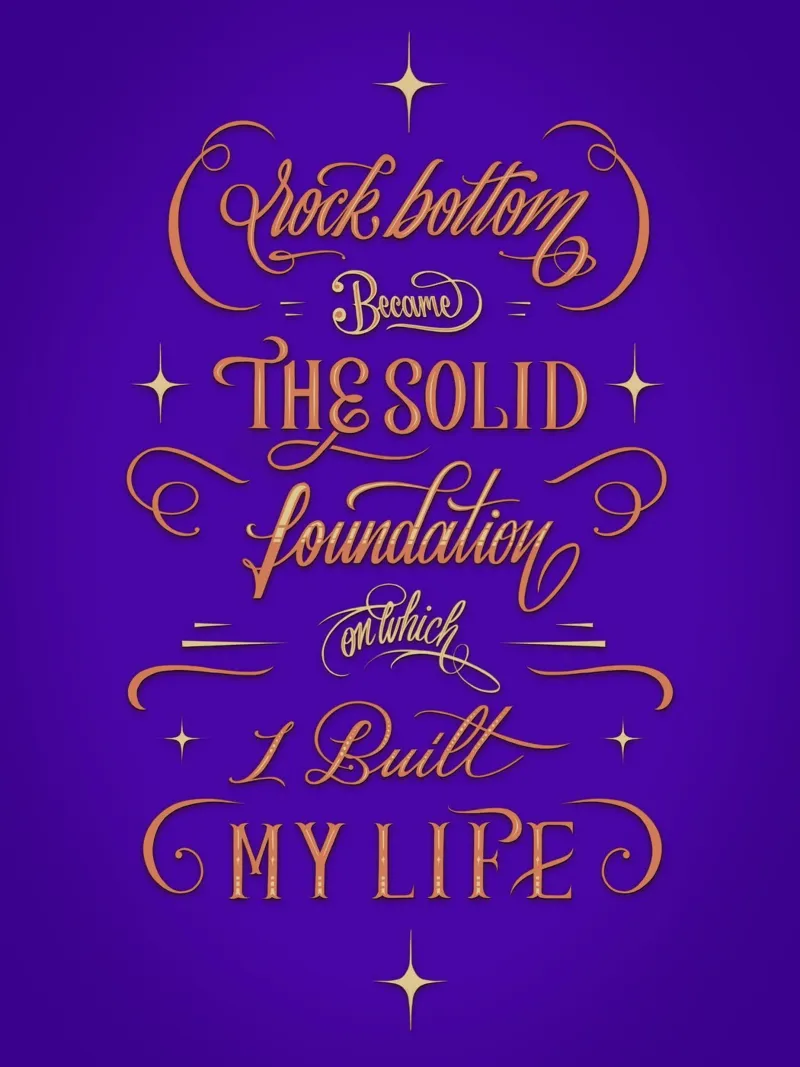 Rock Bottom carta hahnemühle da Glettering