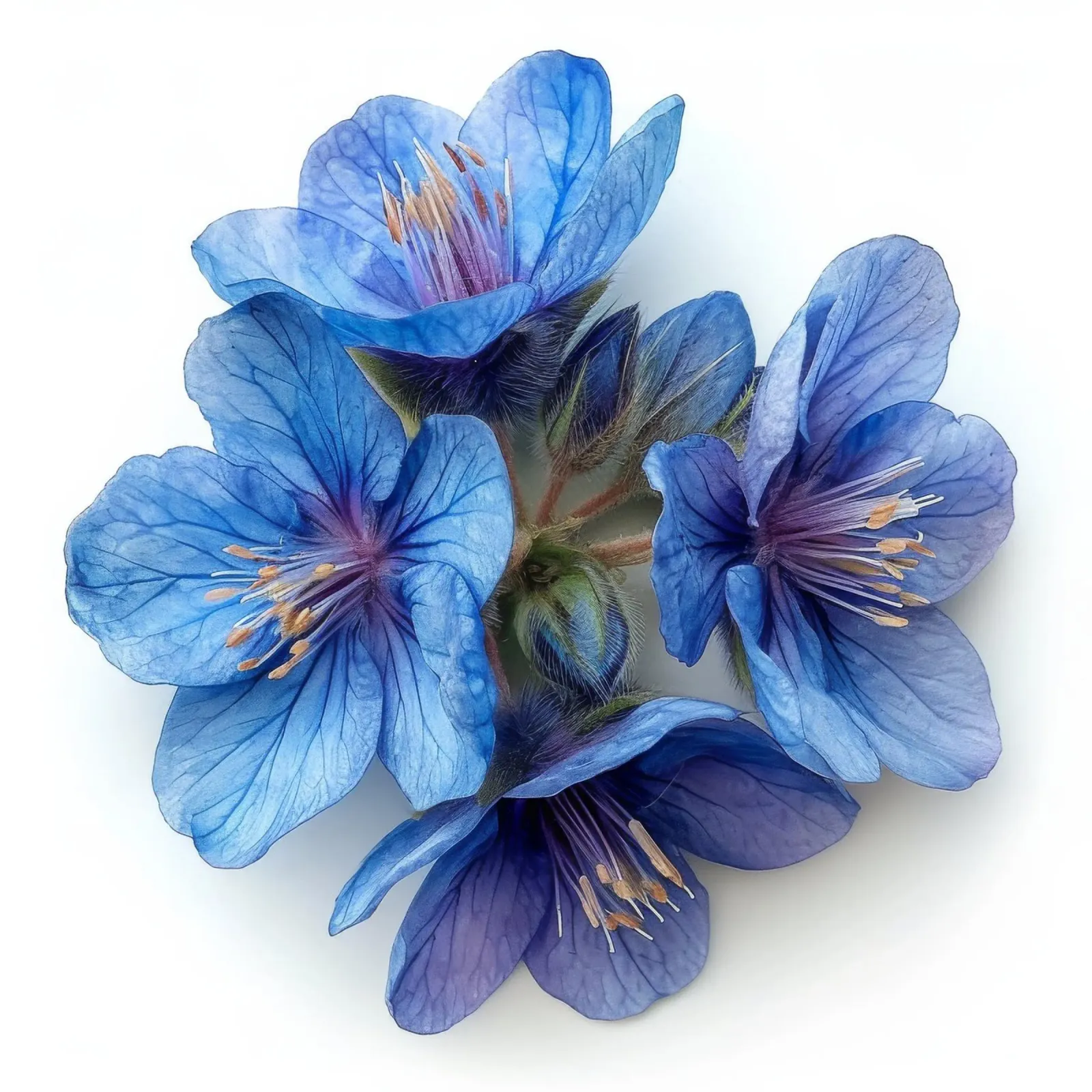 Falso fiore indaco 2 pellicola backlit da Bold Blooms