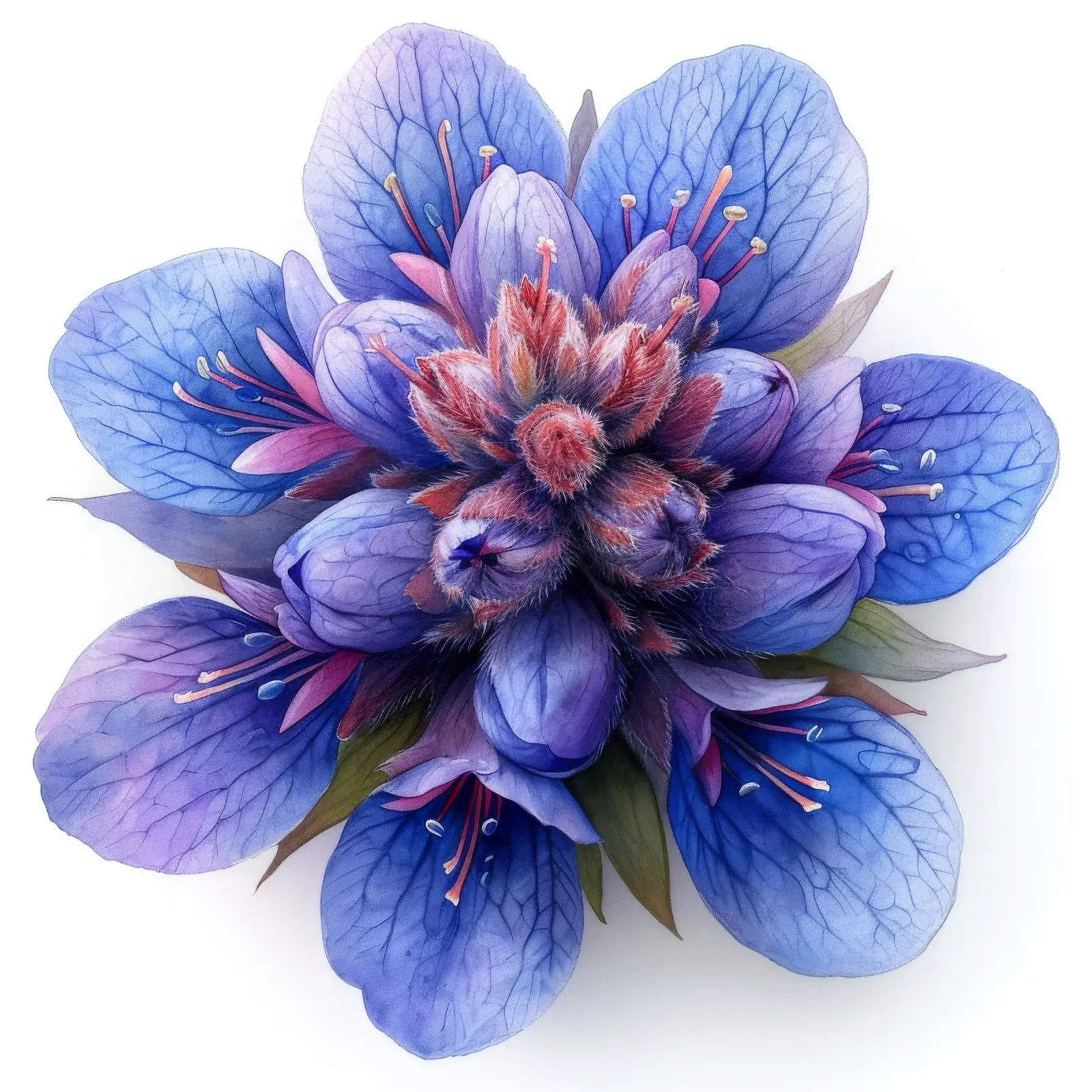 Flor de espuma 4 metacrilato de Bold Blooms