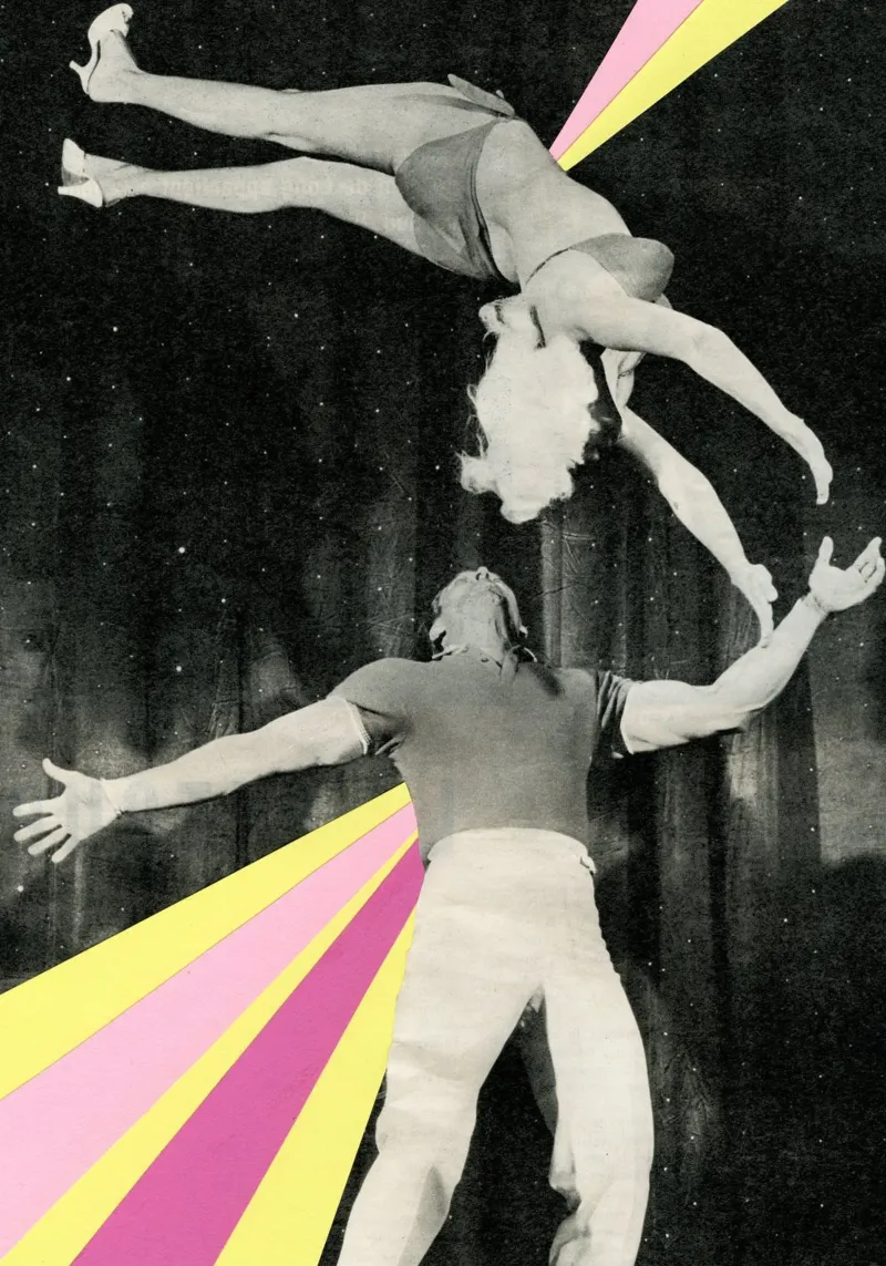 Dynamos Hahnemühle von Cassia Beck Collage