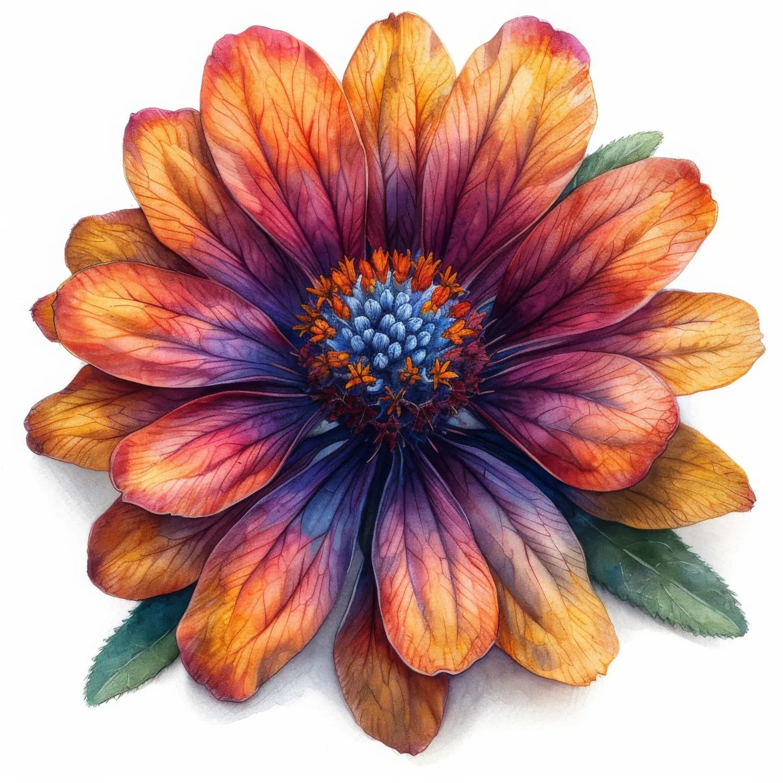 Fiore di Gaillardia 4 carta hahnemühle da Bold Blooms