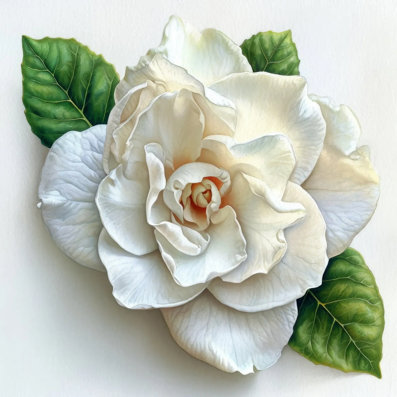 Fiore di gardenia 2 poster da Bold Blooms