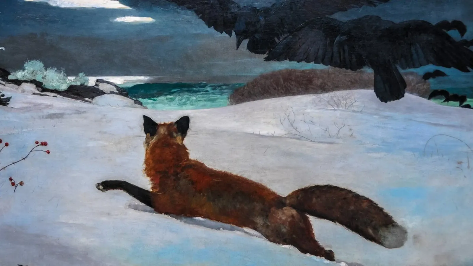 Winslow Homer - La caccia alla volpe poster da William Store