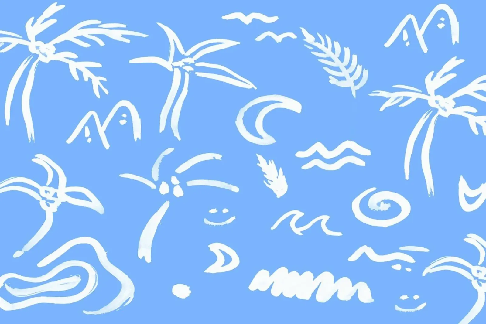 Bring Summer Back poster con telaio in plastica da Daniela Roessler