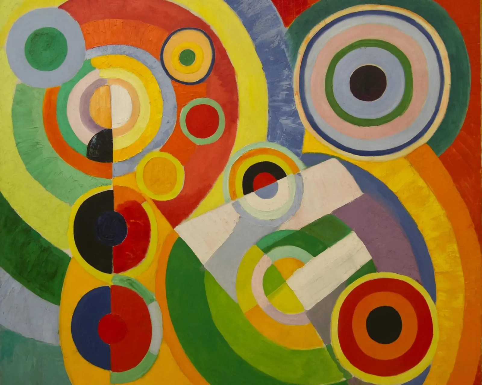 robert delaunay - Ritmo, gioia di vivere pellicola backlit da Timeless Artworks