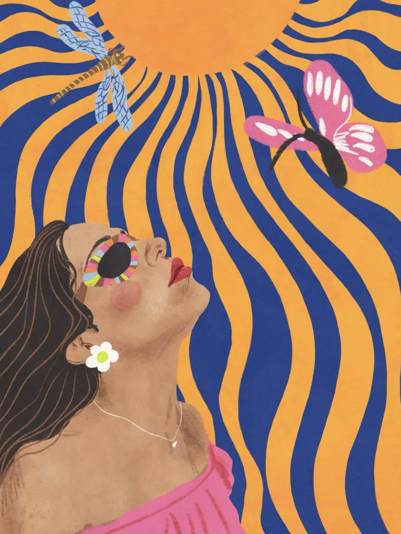 Sunny carta hahnemühle da GigiRosado