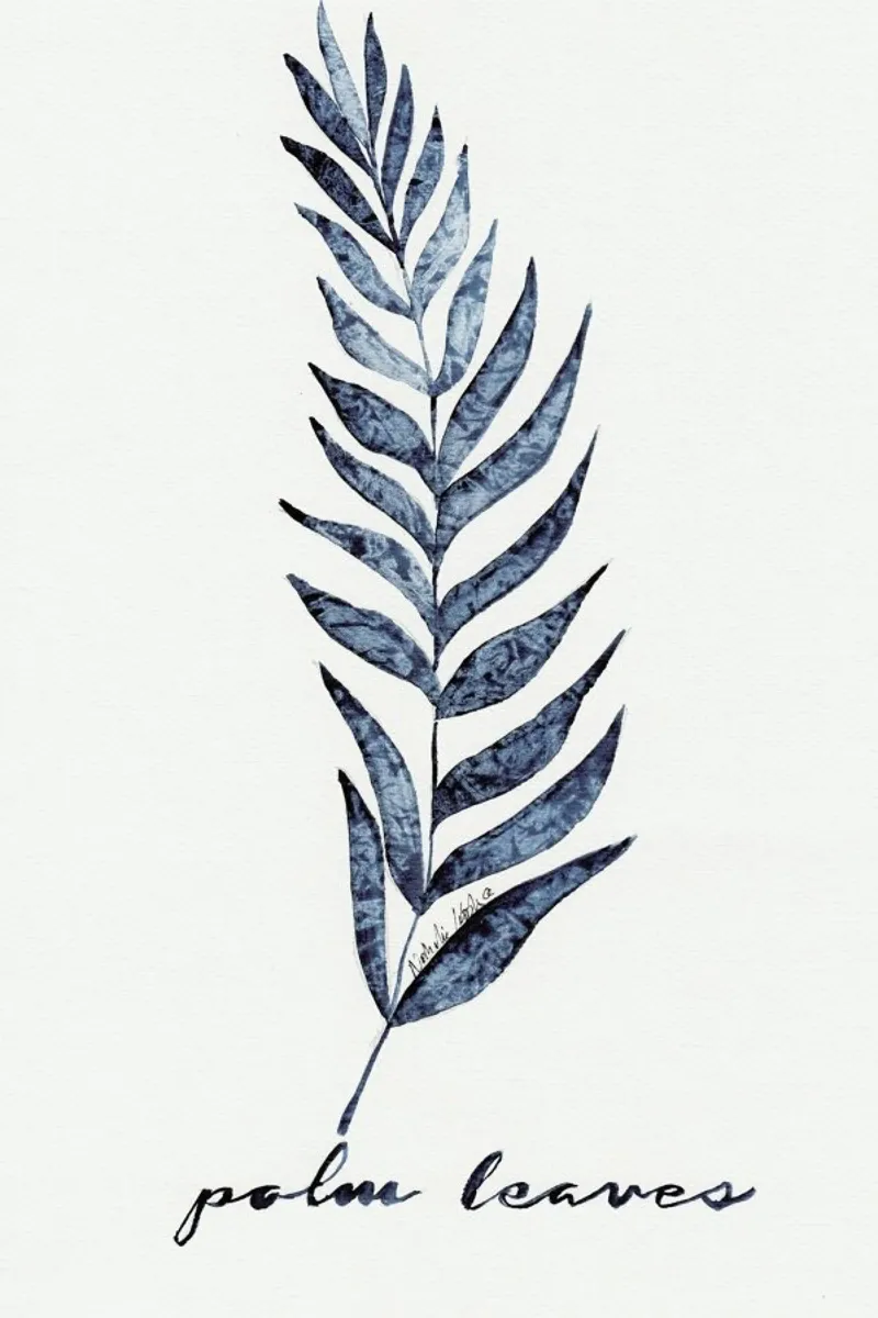 Palm Leaves pellicola backlit da Nathys_illustration