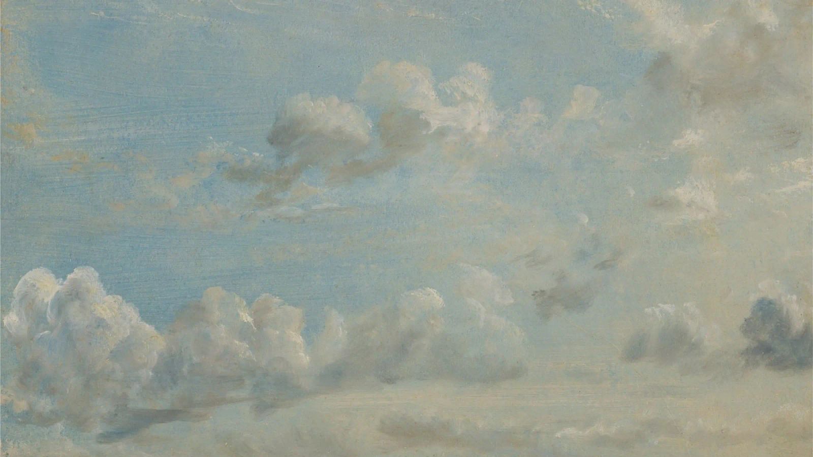 John Constable - Estudio de las nubes poster de Timeless Artworks