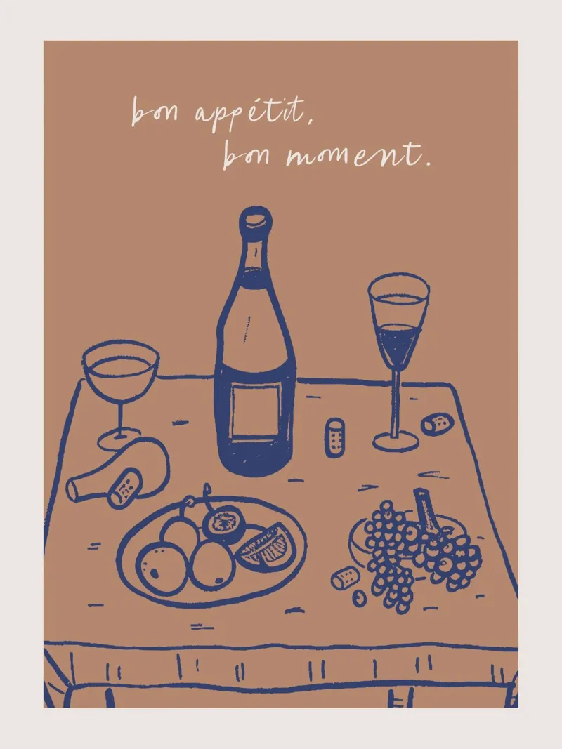 Bon Appétit carta hahnemühle da treechild