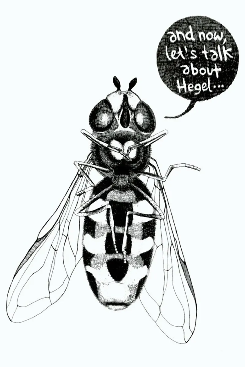 Annoying Bee plexiglass da Anna Fietta
