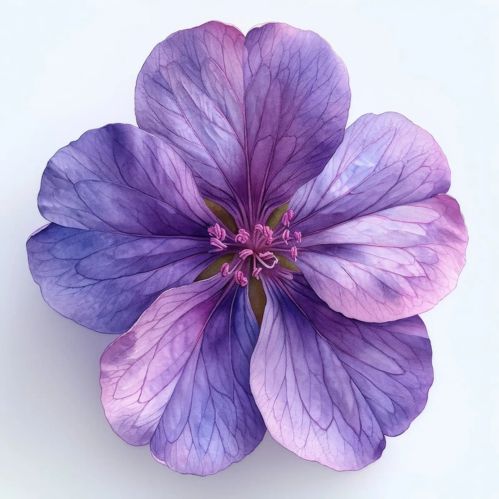 Geranio fiore 1 pellicola backlit da Bold Blooms
