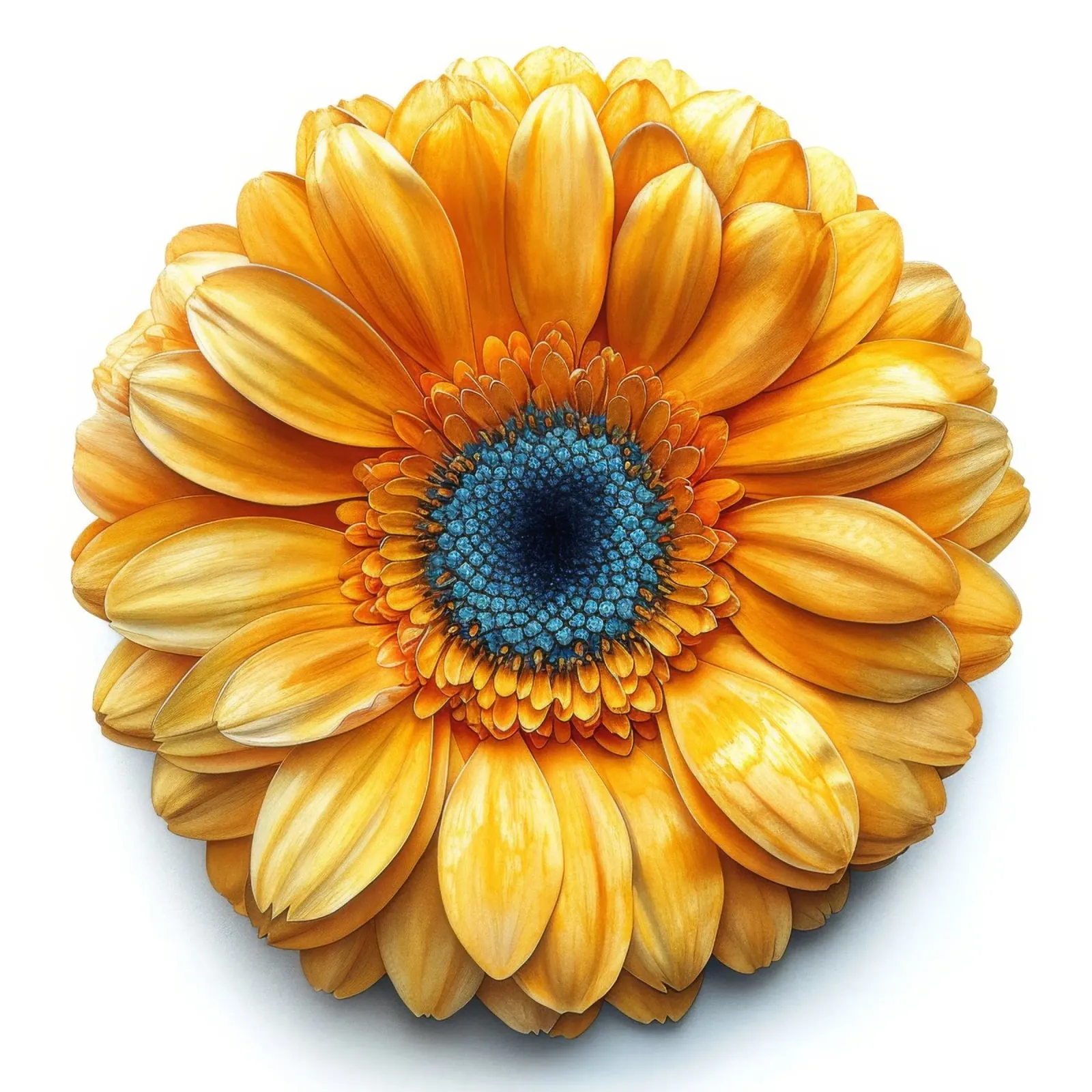 Fiore di gerbera 3 pellicola backlit da Bold Blooms