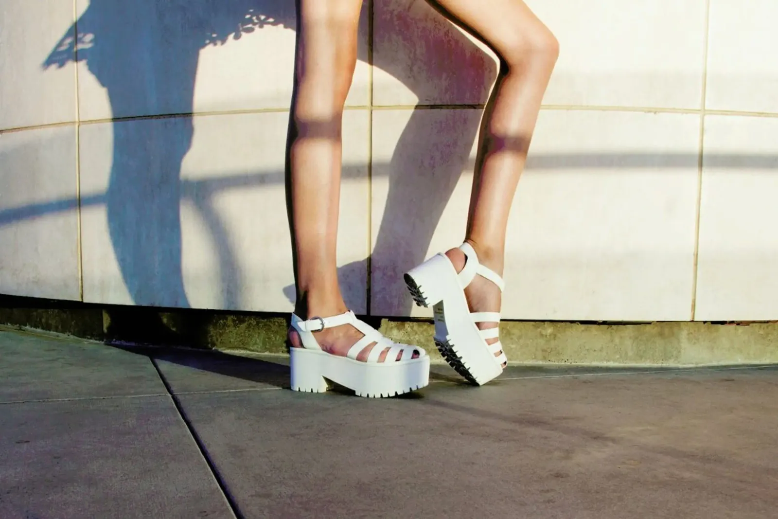 Shadow Shoes acrylic glass by Aysha Banos