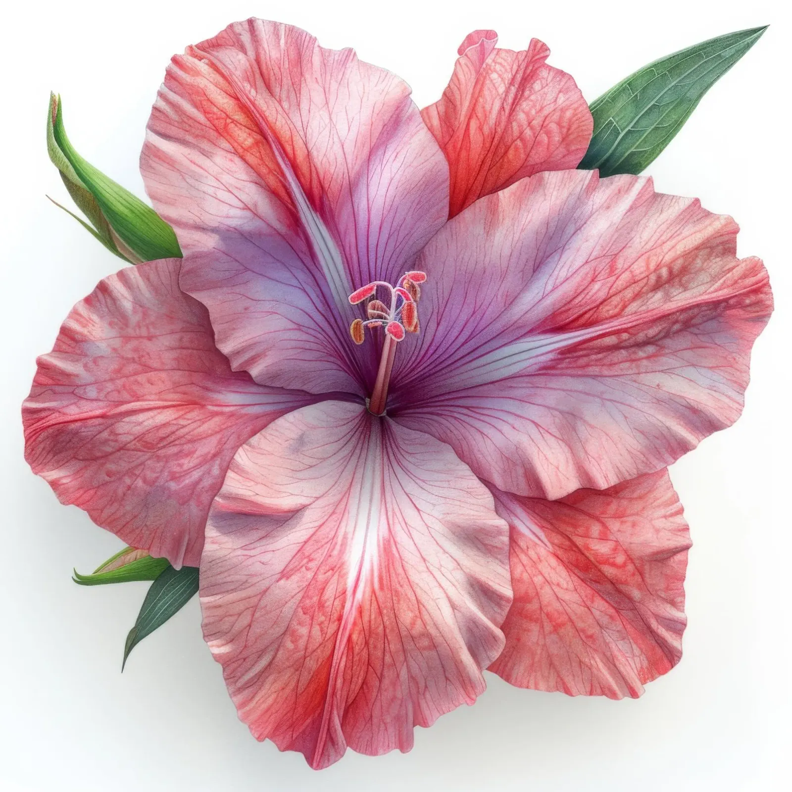 Gladiolus Flower 4 canvas by Bold Blooms