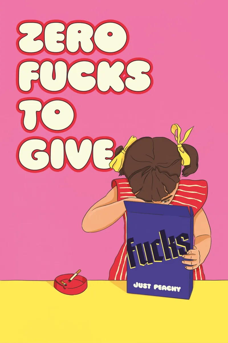 just peachy poster da Laura Saggau