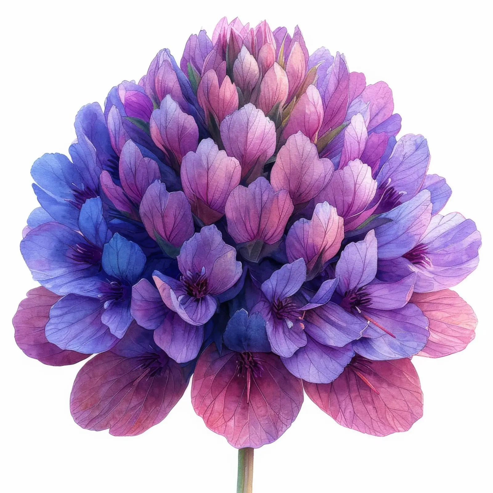 Fiore di amaranto 1 pellicola backlit da Bold Blooms