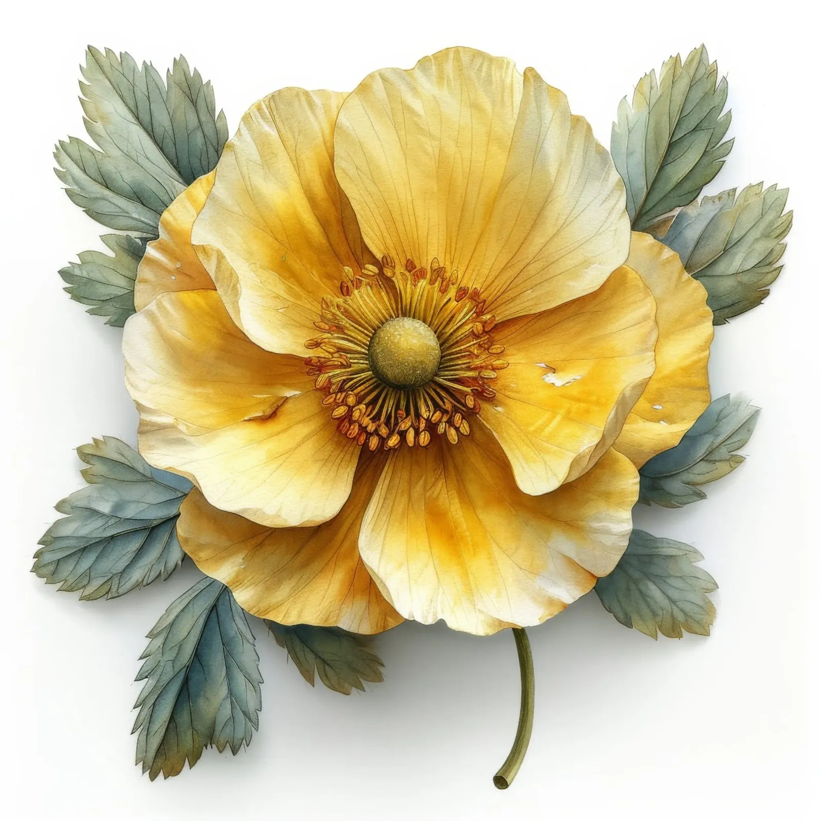 Globeflower 4 pellicola backlit da Bold Blooms
