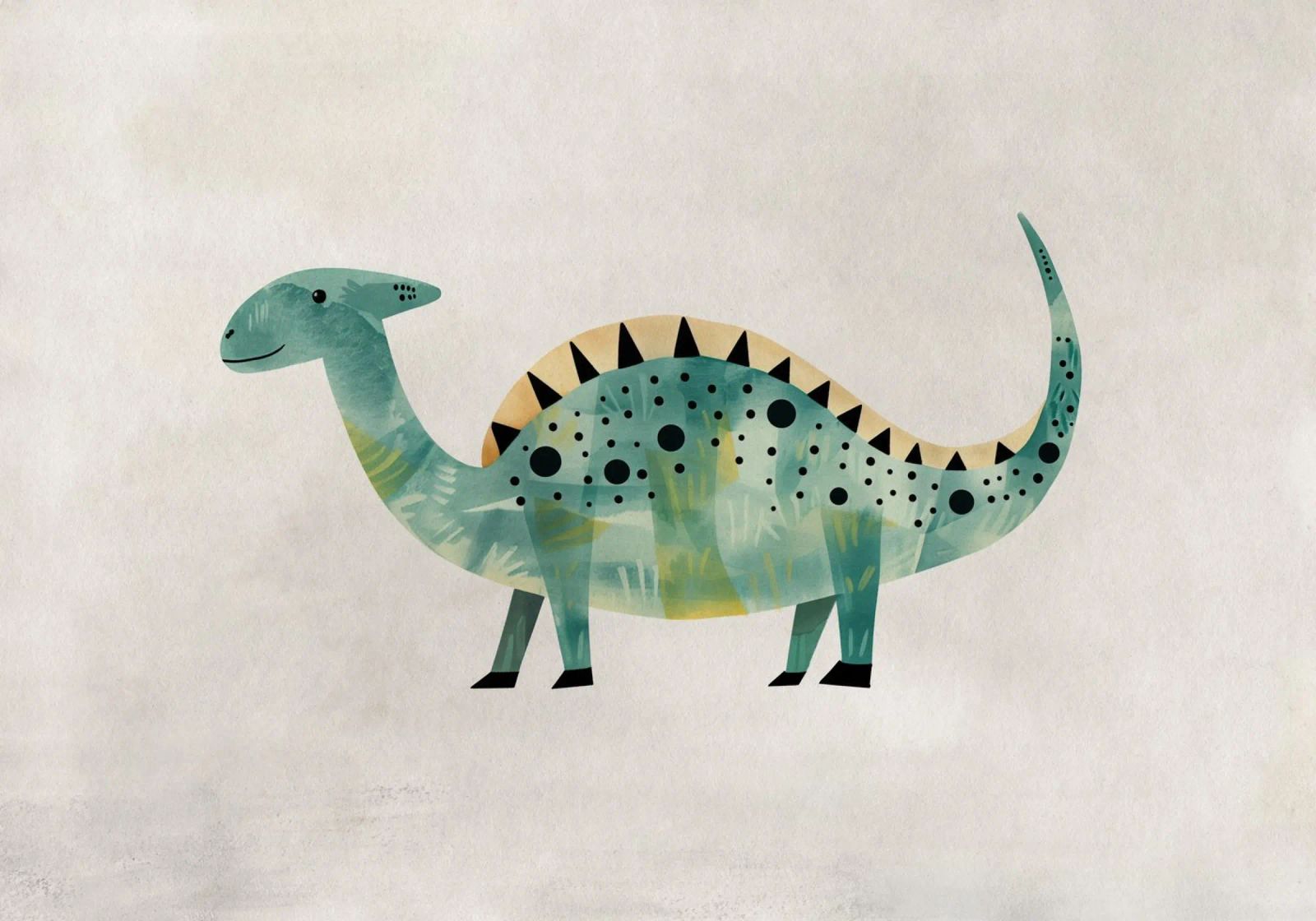 Boho Nursery 8 Dinosaur 1 poster de Boho Print Collection