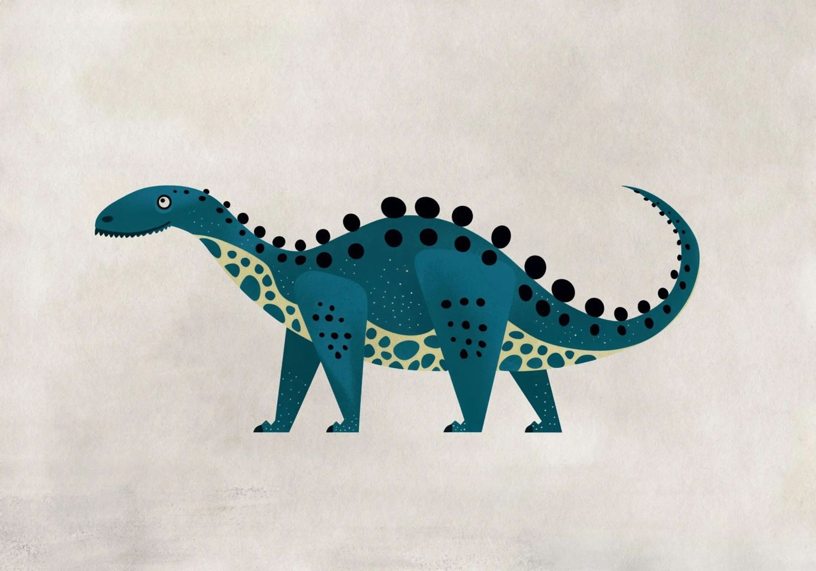 Boho Nursery 8 Dinosaur 3 poster de Boho Print Collection