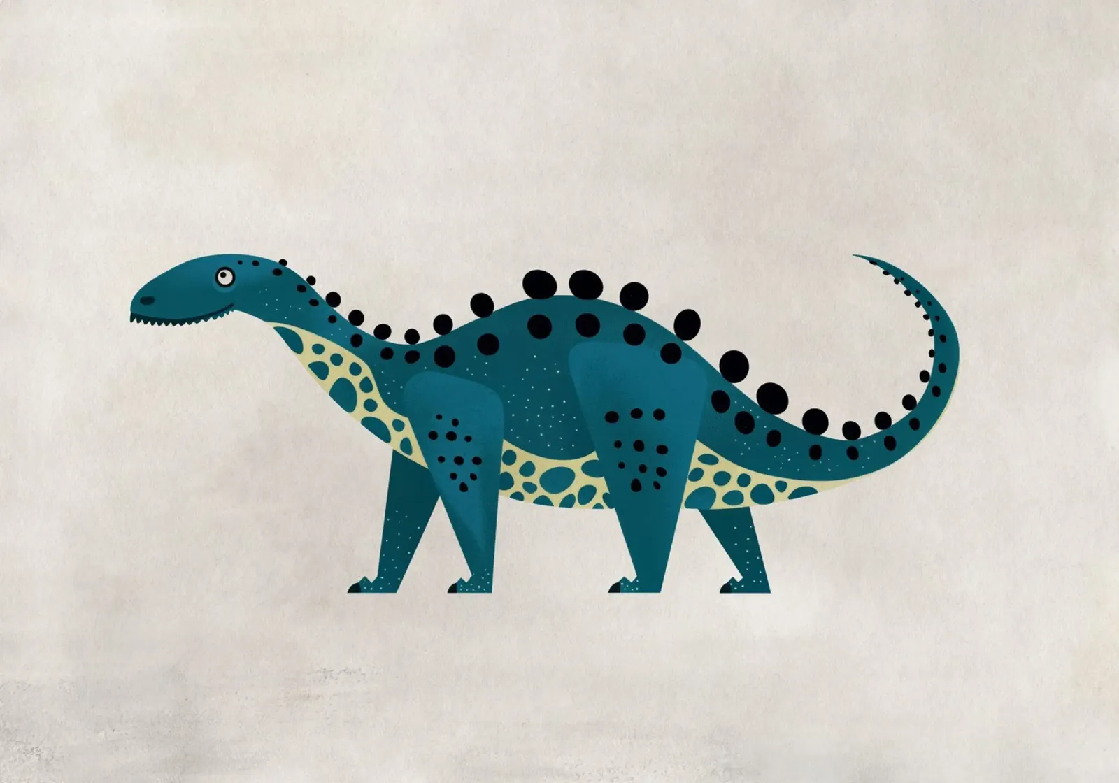 Boho Nursery 8 Dinosaur 3 carta hahnemühle da Boho Print Collection