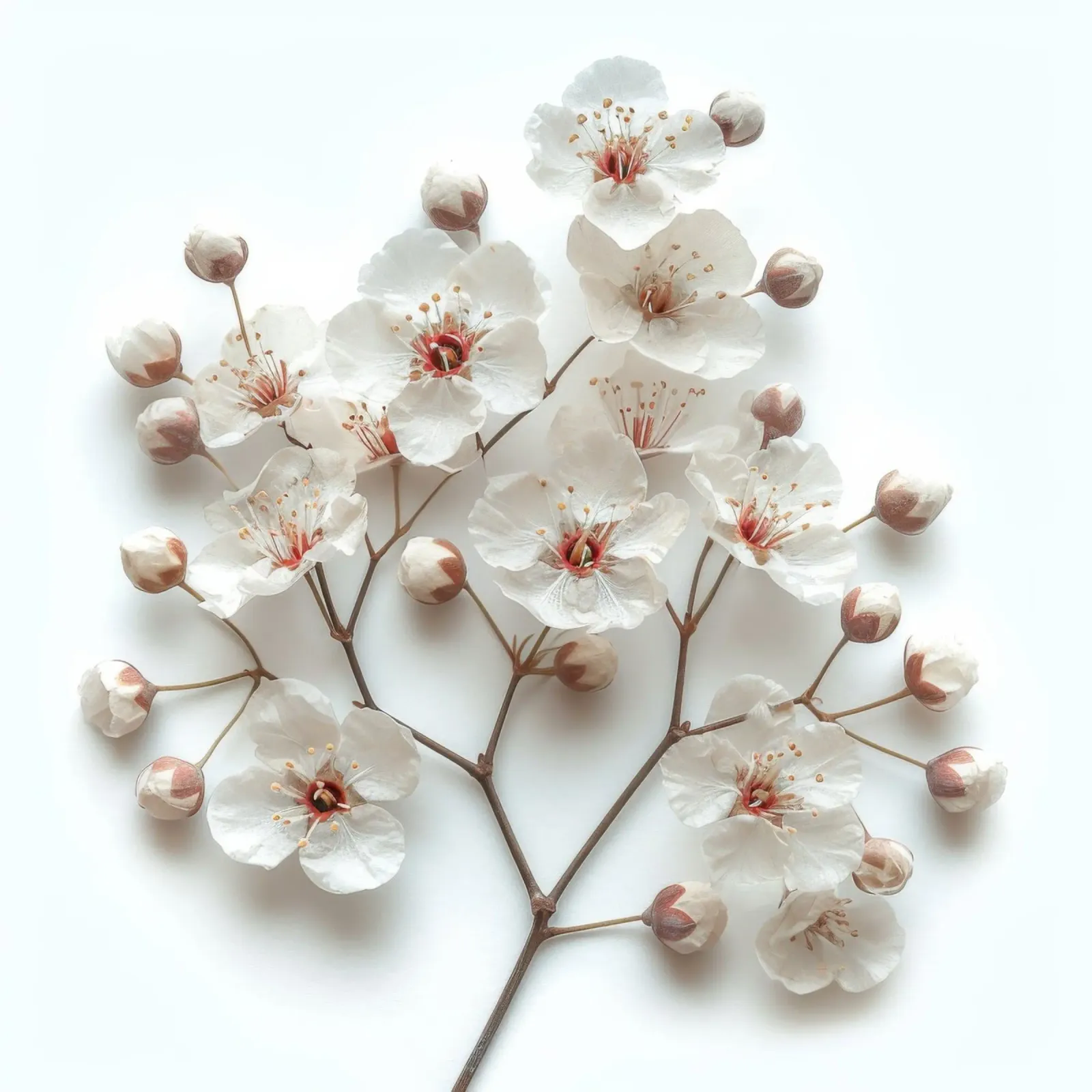 Gypsophila Babys Breath Fiore 3 tela con Cornice a cassetta da Bold Blooms