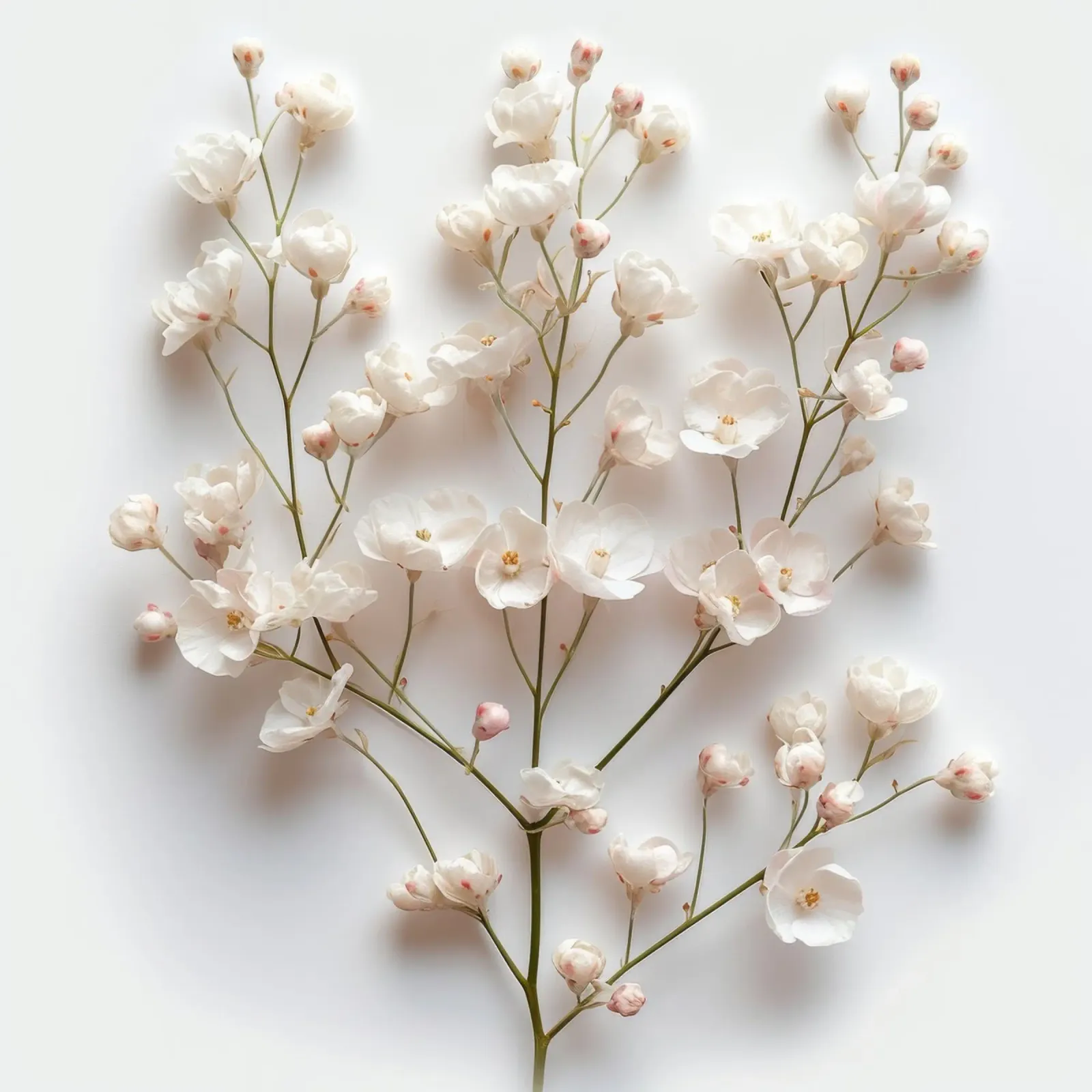 Gypsophila Babys Breath Flower 4 pellicola backlit da Bold Blooms