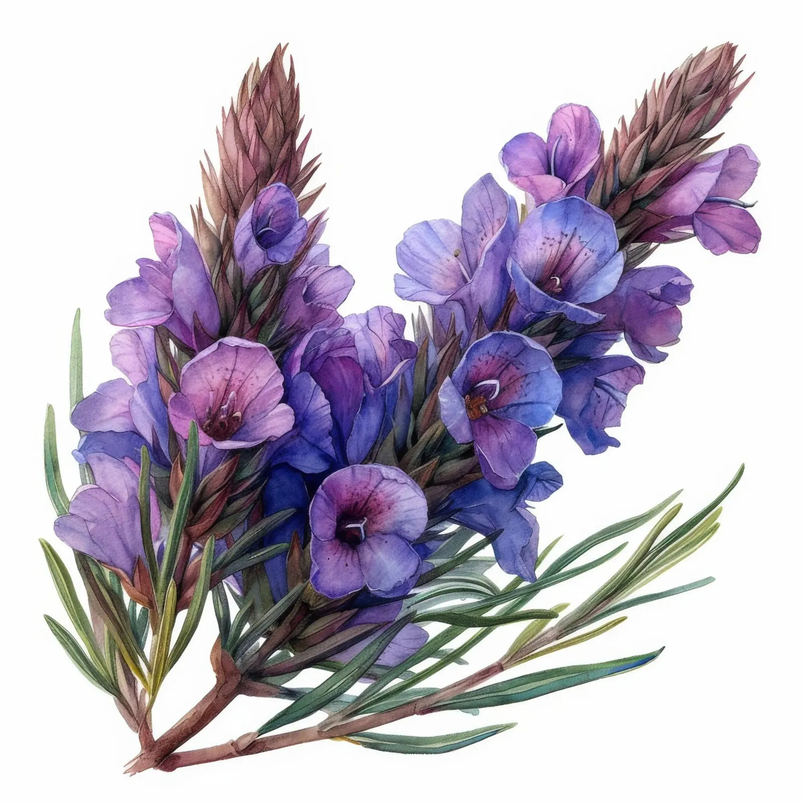 Flor de brezo 4 lienzo de Bold Blooms