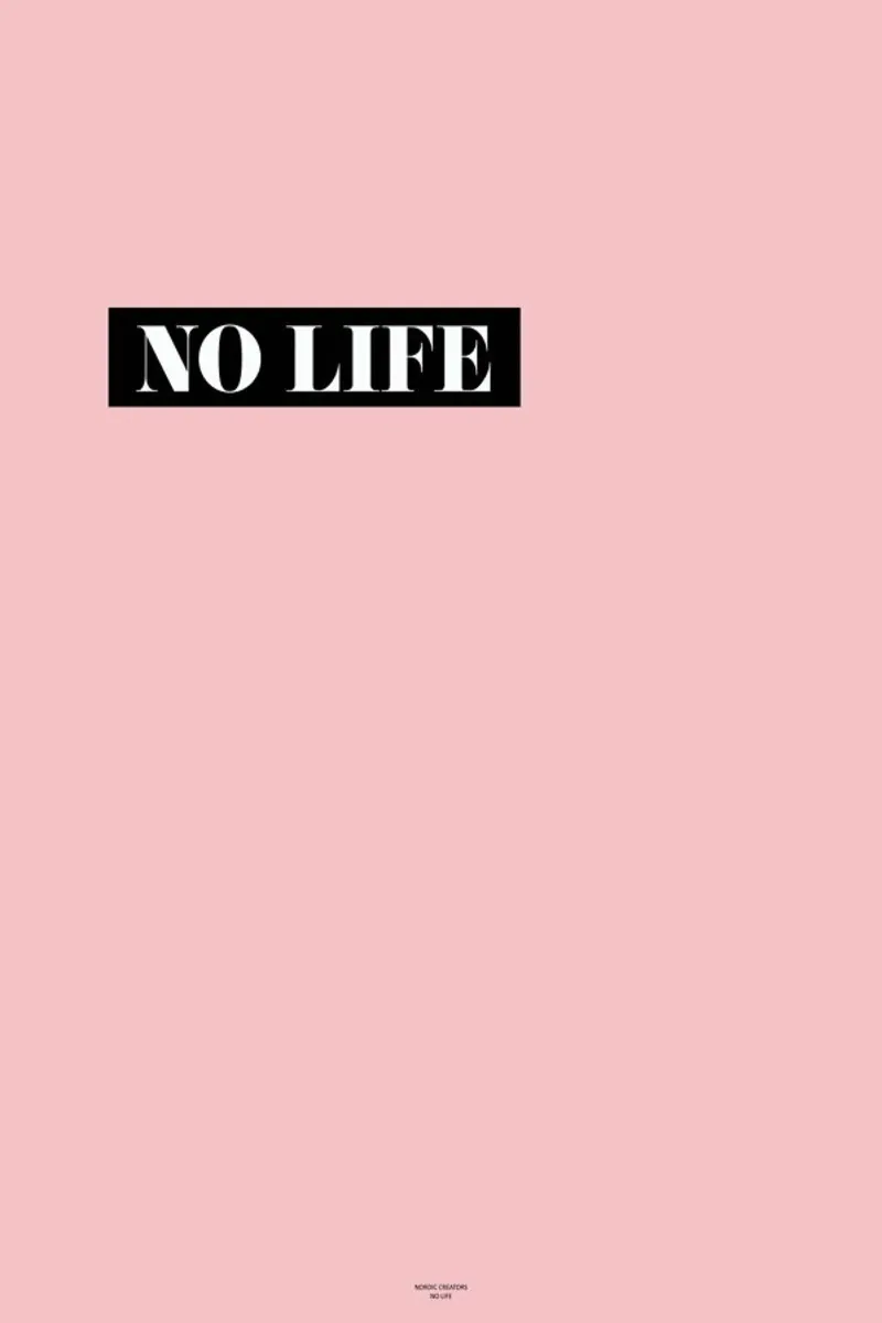No Life carta hahnemühle da Nordic Creators