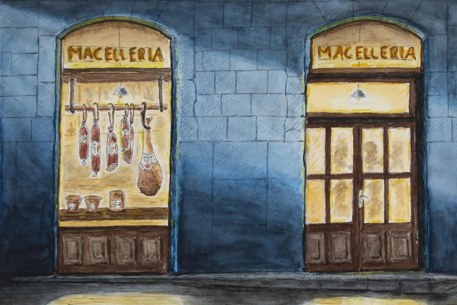 Macelleria hahnemühle van Barbara Buderath Illustrationen