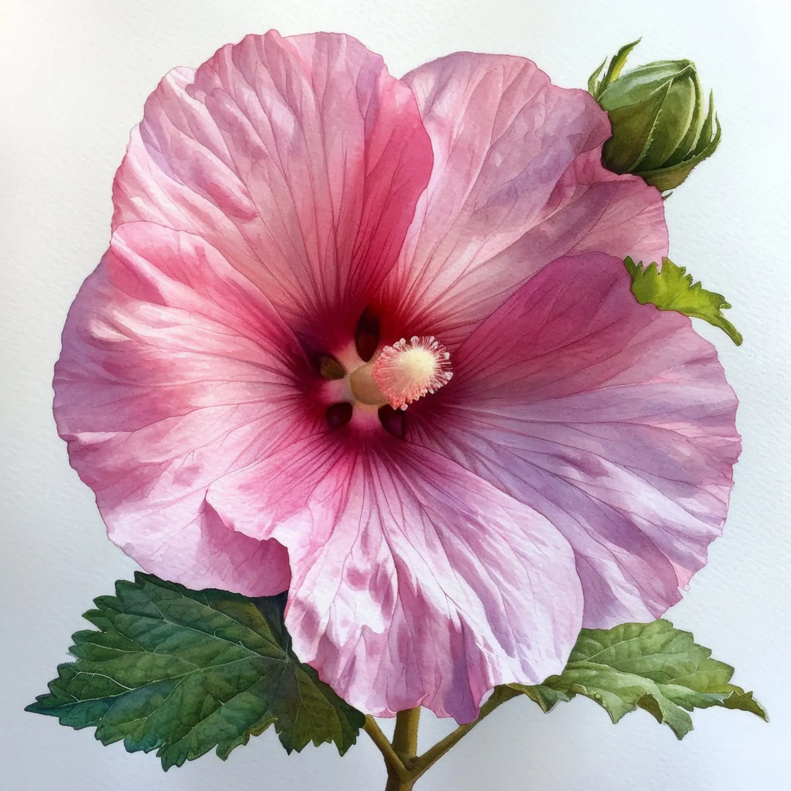 Fiore di agrifoglio 1 poster con telaio in plastica da Bold Blooms