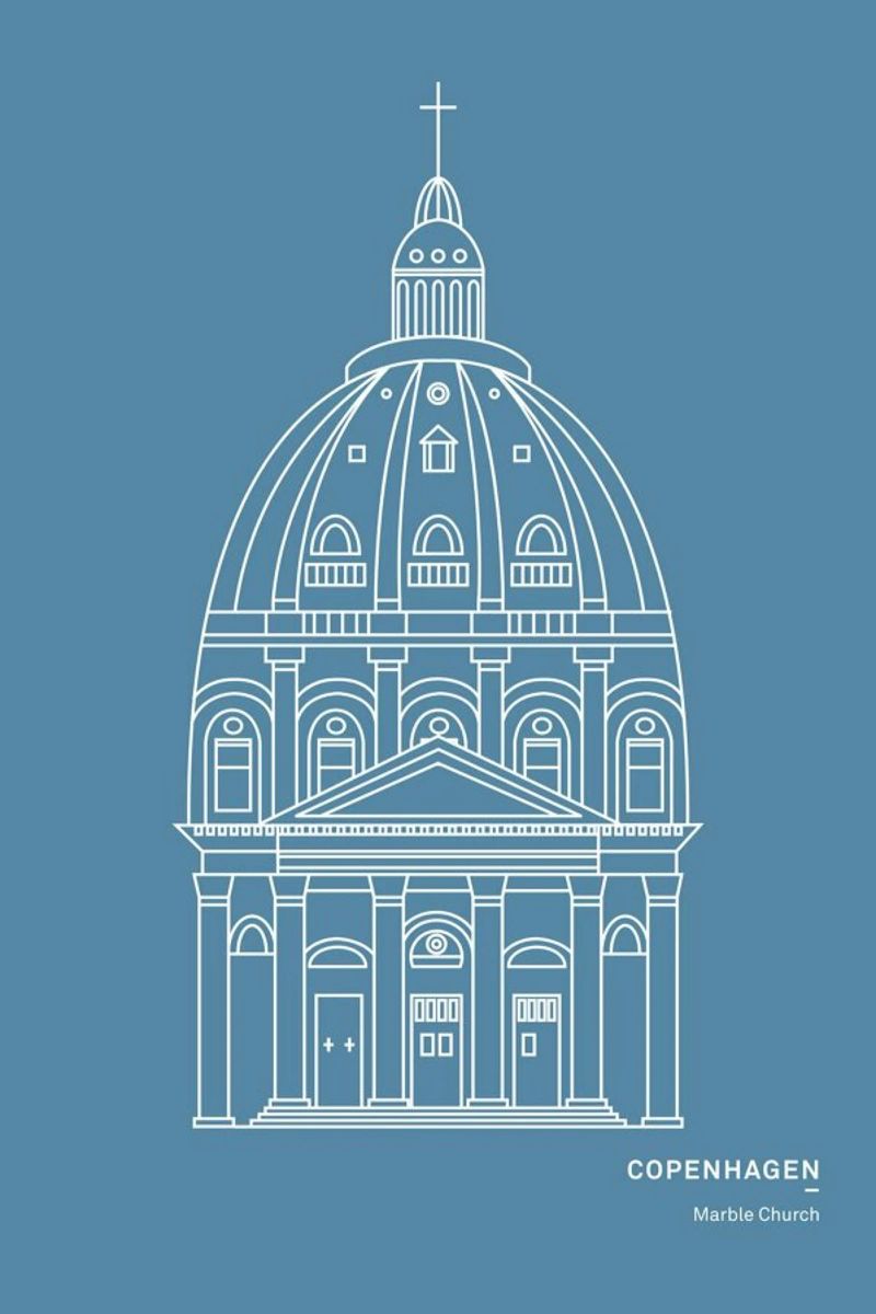Copenhagen poster by Sara Signorini