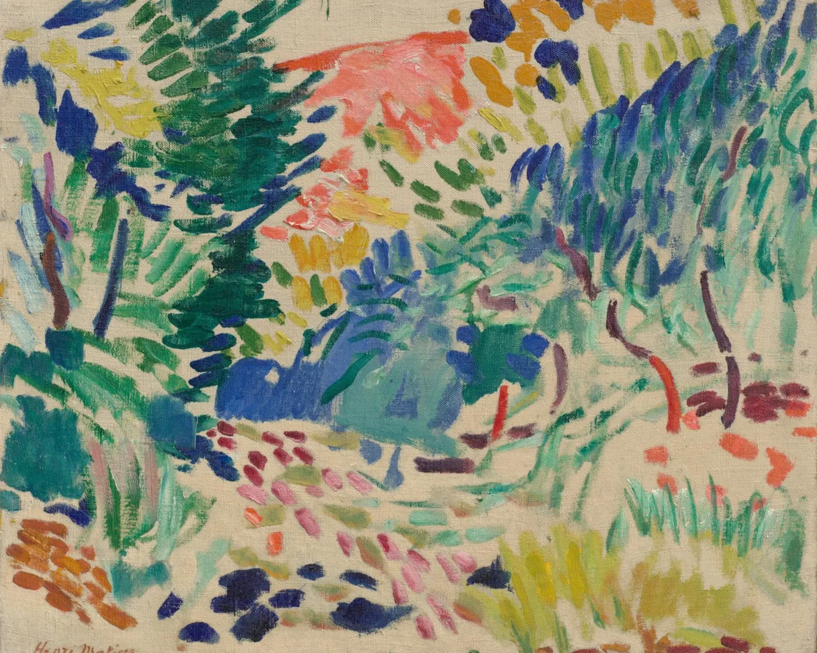 Henri Matisse - Landscape at Collioure acrylic glass by William Store
