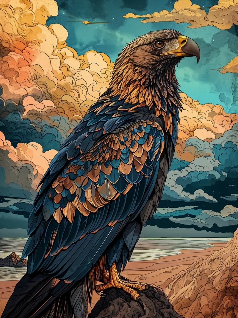 Eagle Modern pellicola backlit da Mateo