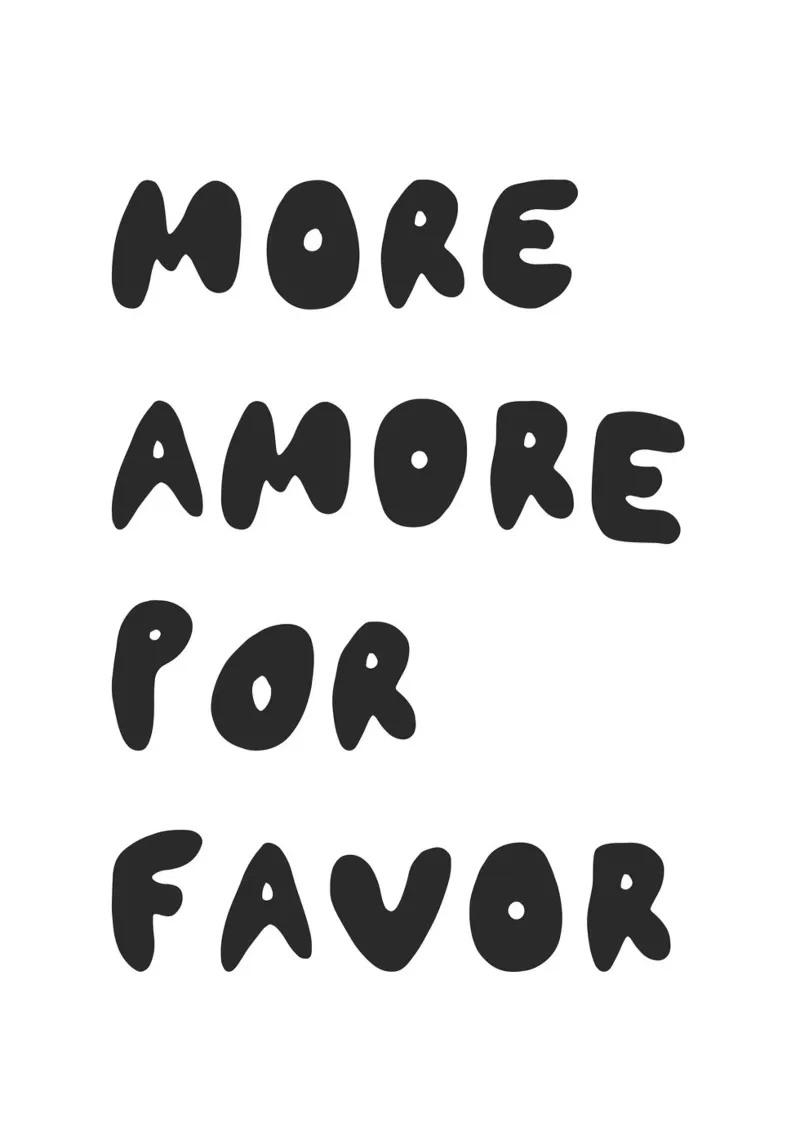 More Amore plexiglass da KRUTH DESIGN
