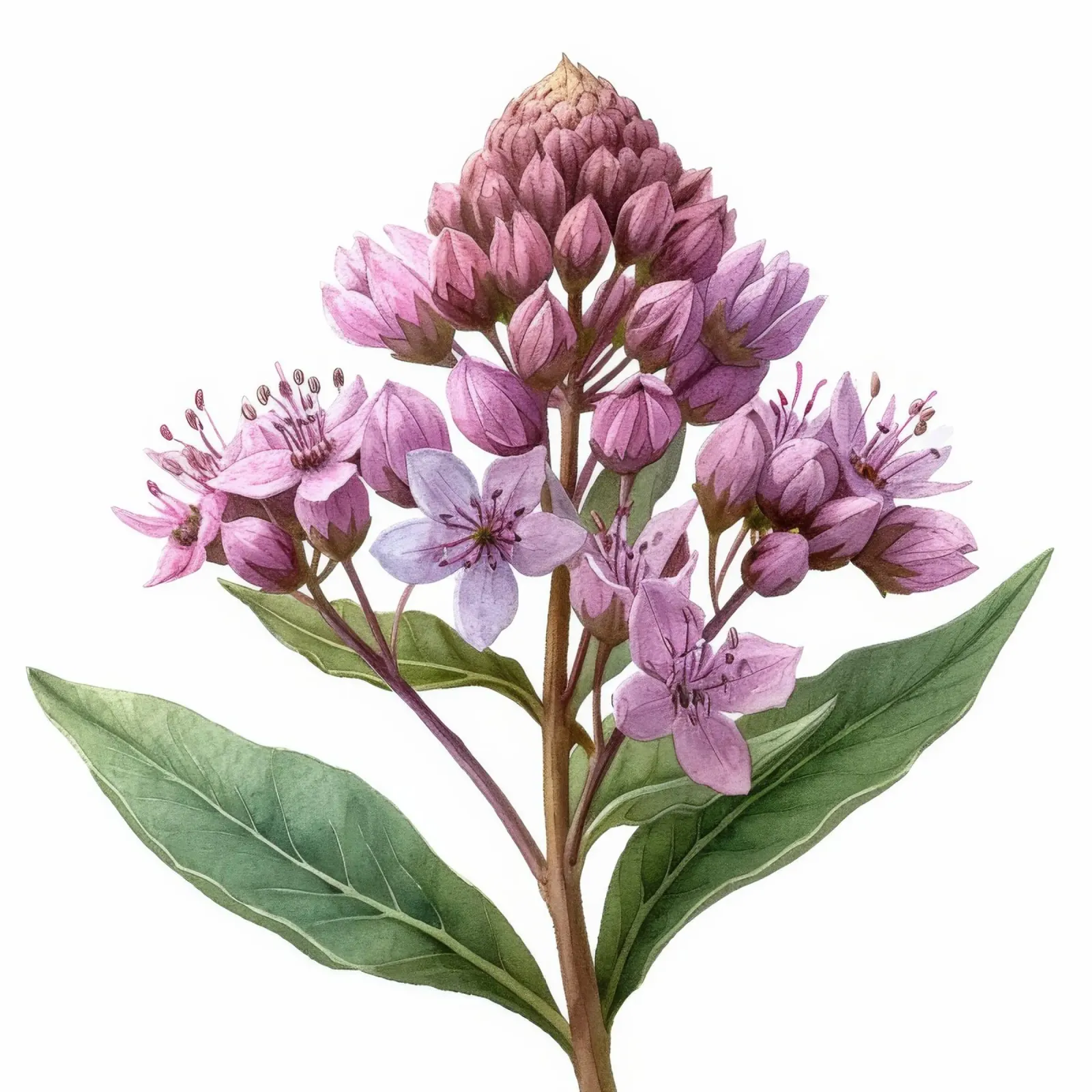 Joe Pye Weed Fiore 2 pellicola backlit da Bold Blooms