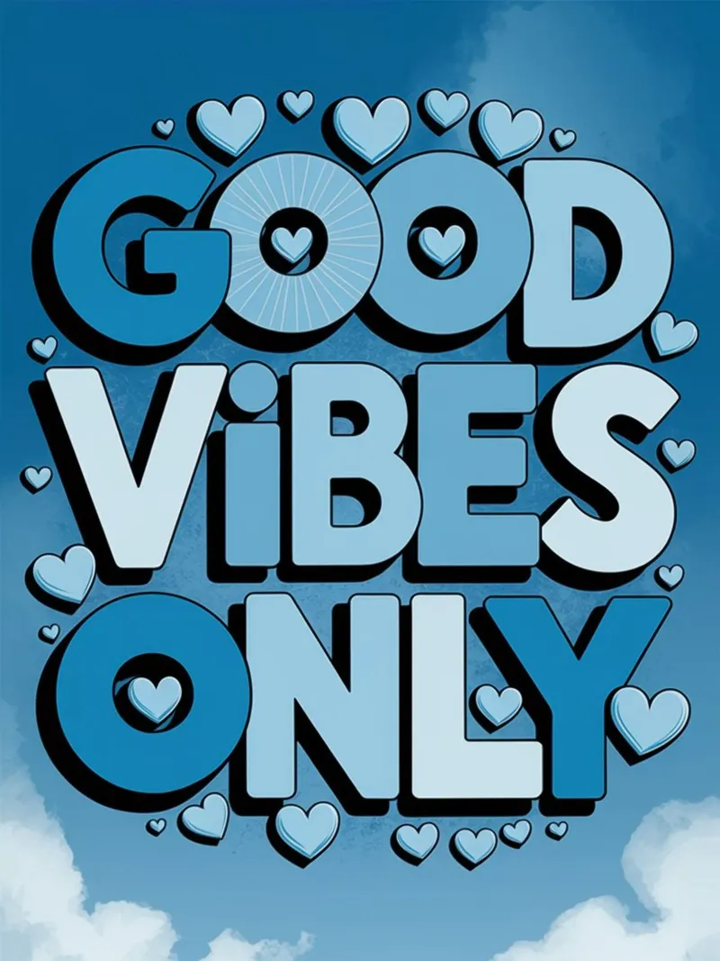 Good Vibes Only canvas by logic
