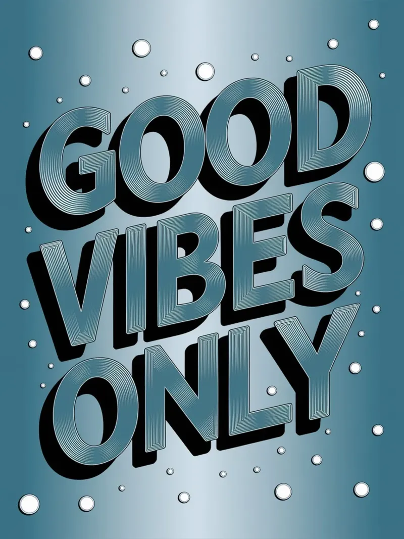 Good Vibes Only canvas by logic