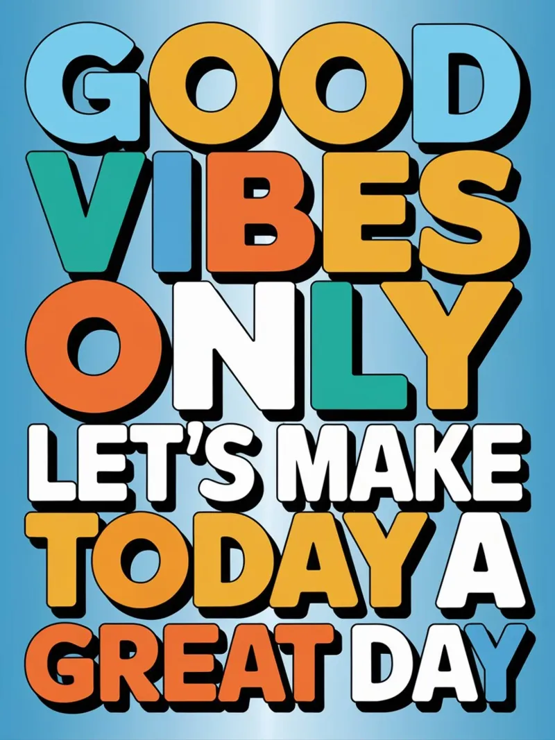 Good Vibes Only canvas with Floater frame by logic