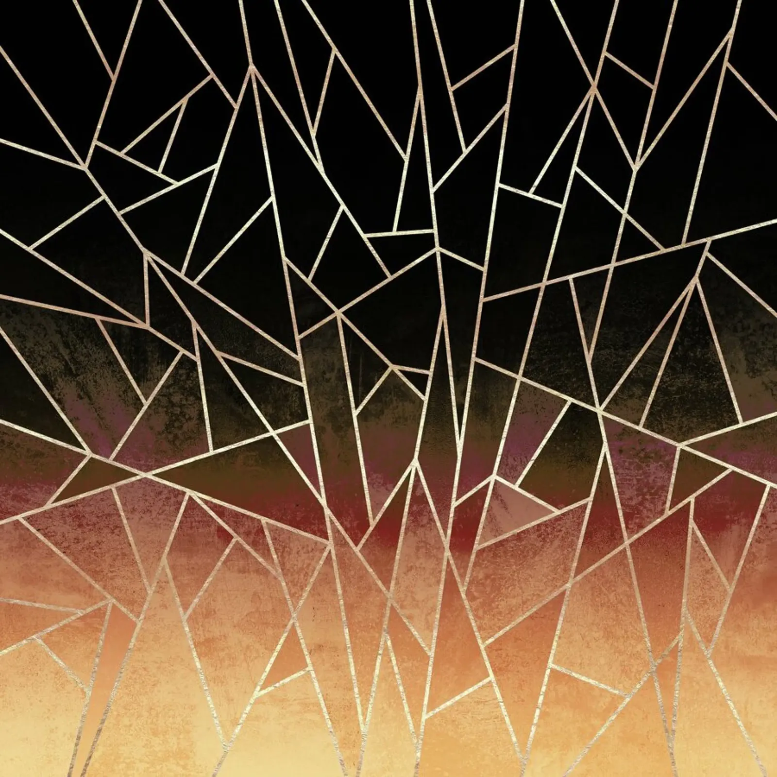 Shattered Ombre pellicola backlit da Elisabeth Fredriksson