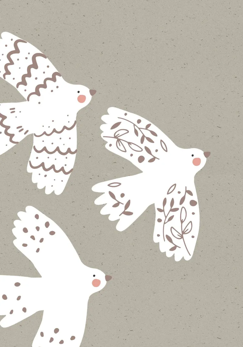 Birds hahnemühle by KRUTH DESIGN