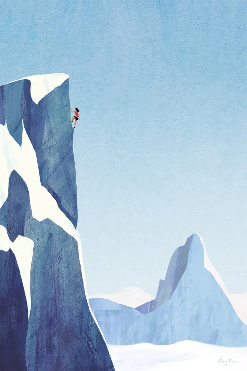 Alpine climb plexiglass da Henry Rivers